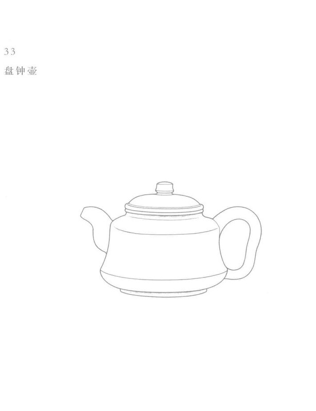盘钟壶 - Classic Yixing teapot design